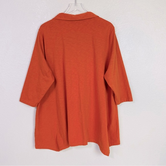 Soft Surroundings Danielle Button Tunic Size 3X - Picture 4 of 7